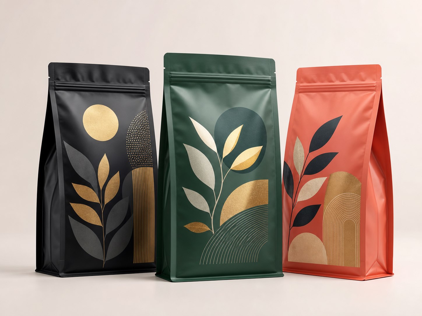 Printed stand-up pouch and flexible packaging