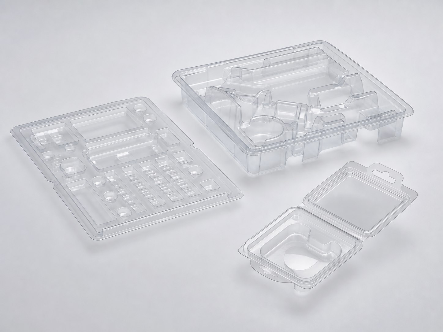 Vacuum formed blister tray and insert